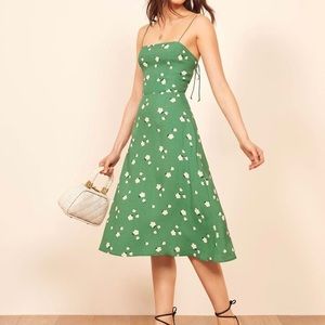 Reformation ‘Peach’ Midi Dress